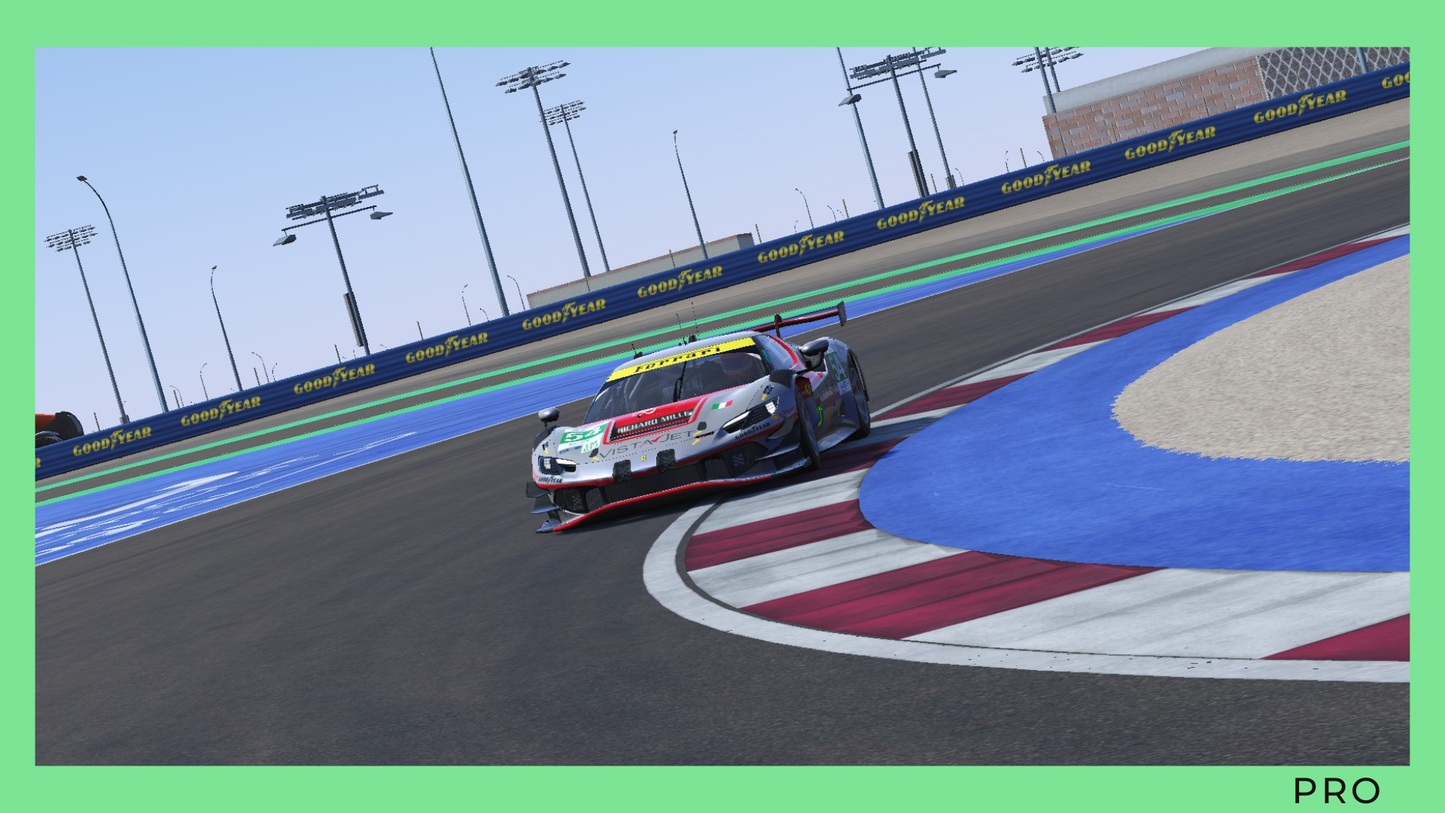 Le Mans Ultimate | Ferrari 296 GT3 | Qatar | Pro