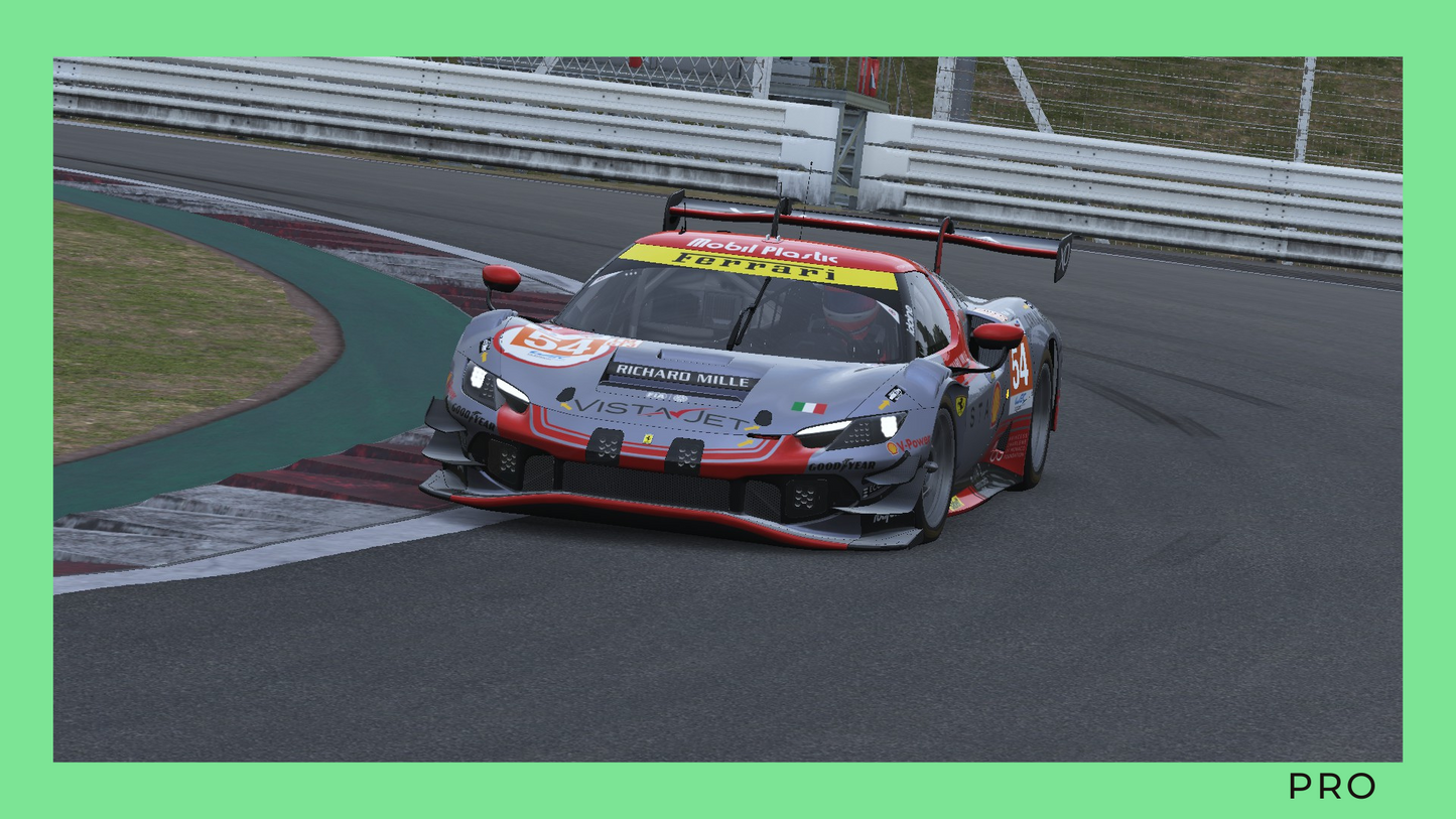 Le Mans último | Ferrari 296 GT3 | Fuji | Pro