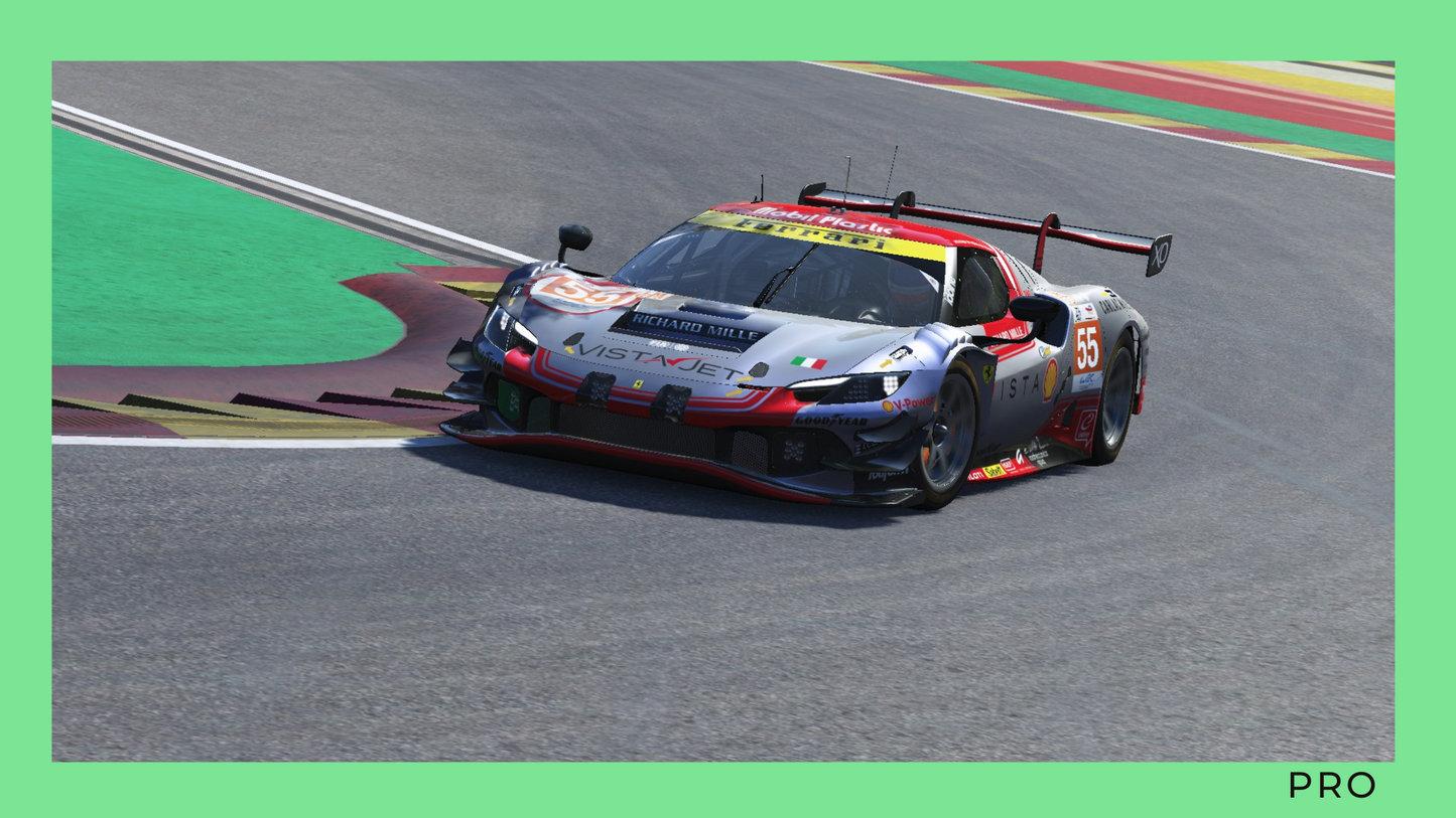 Le Mans Ultimate | Ferrari 296 GT3 | Spa | Pro