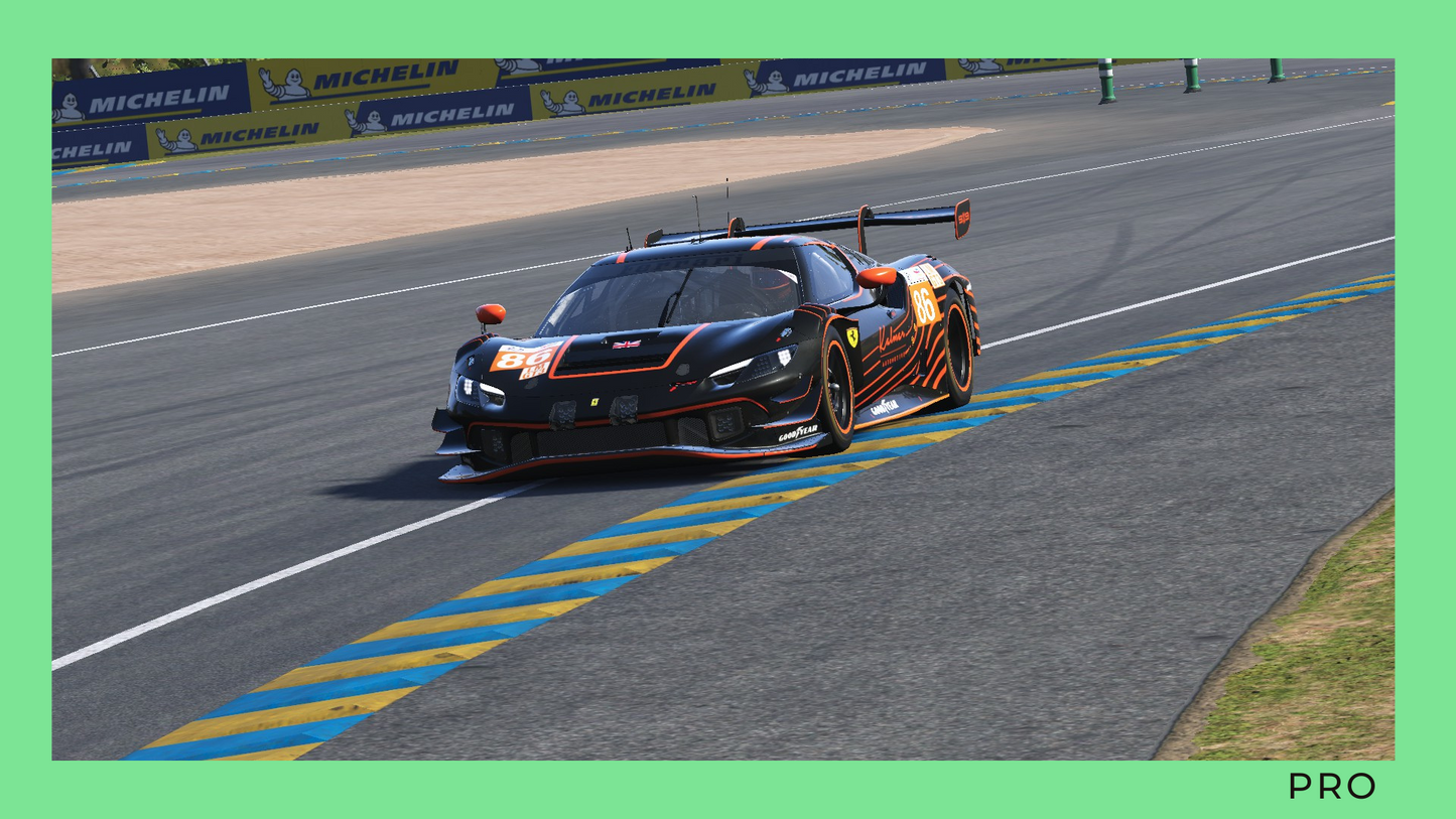Le Mans Ultimate | Ferrari 296 GT3 | Le Mans | Pro