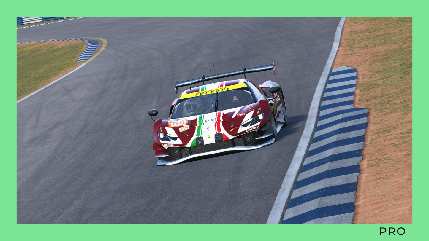 Le Mans último | Ferrari 296 GT3 | Sebring | Pro