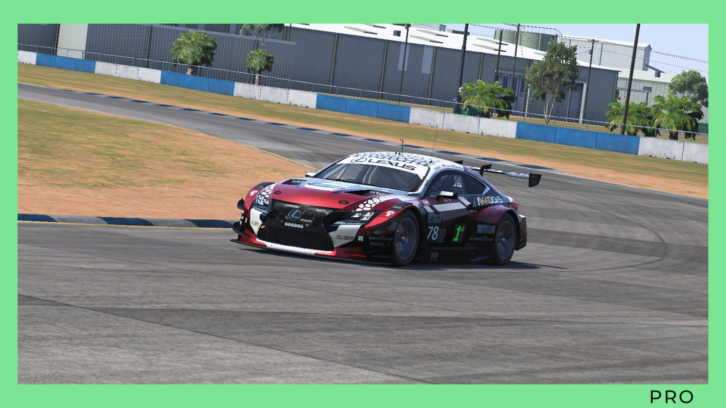 Le Mans Ultimate | Lexus GT3 | Sebring | Pro