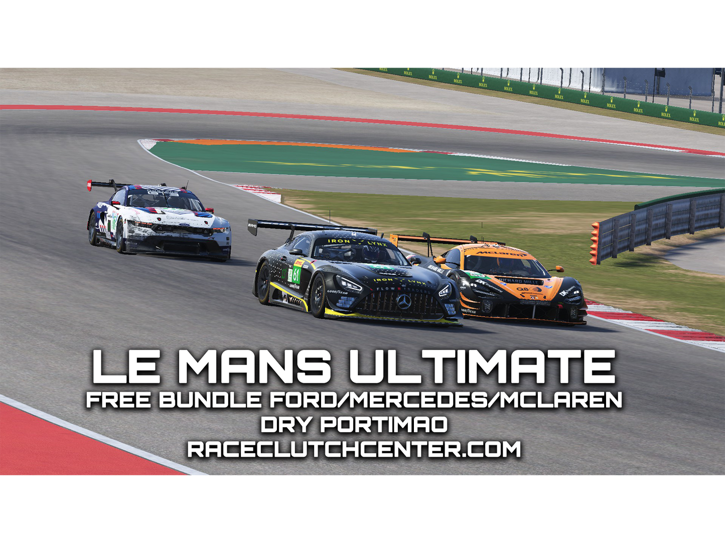 Le Mans Ultimate | Free Bundle Mercedes/Ford/McLaren Portimao | GT3 | Bundle 2026