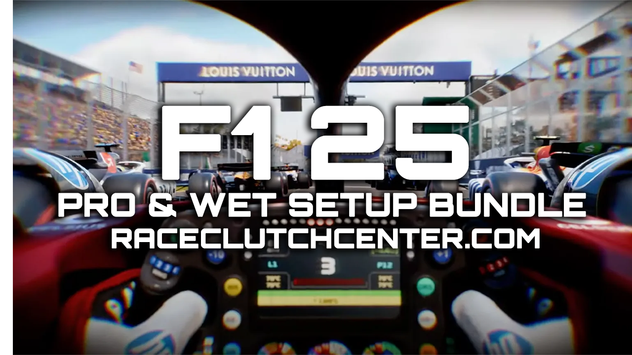 F1 25 PRO & WET Setups Bundle