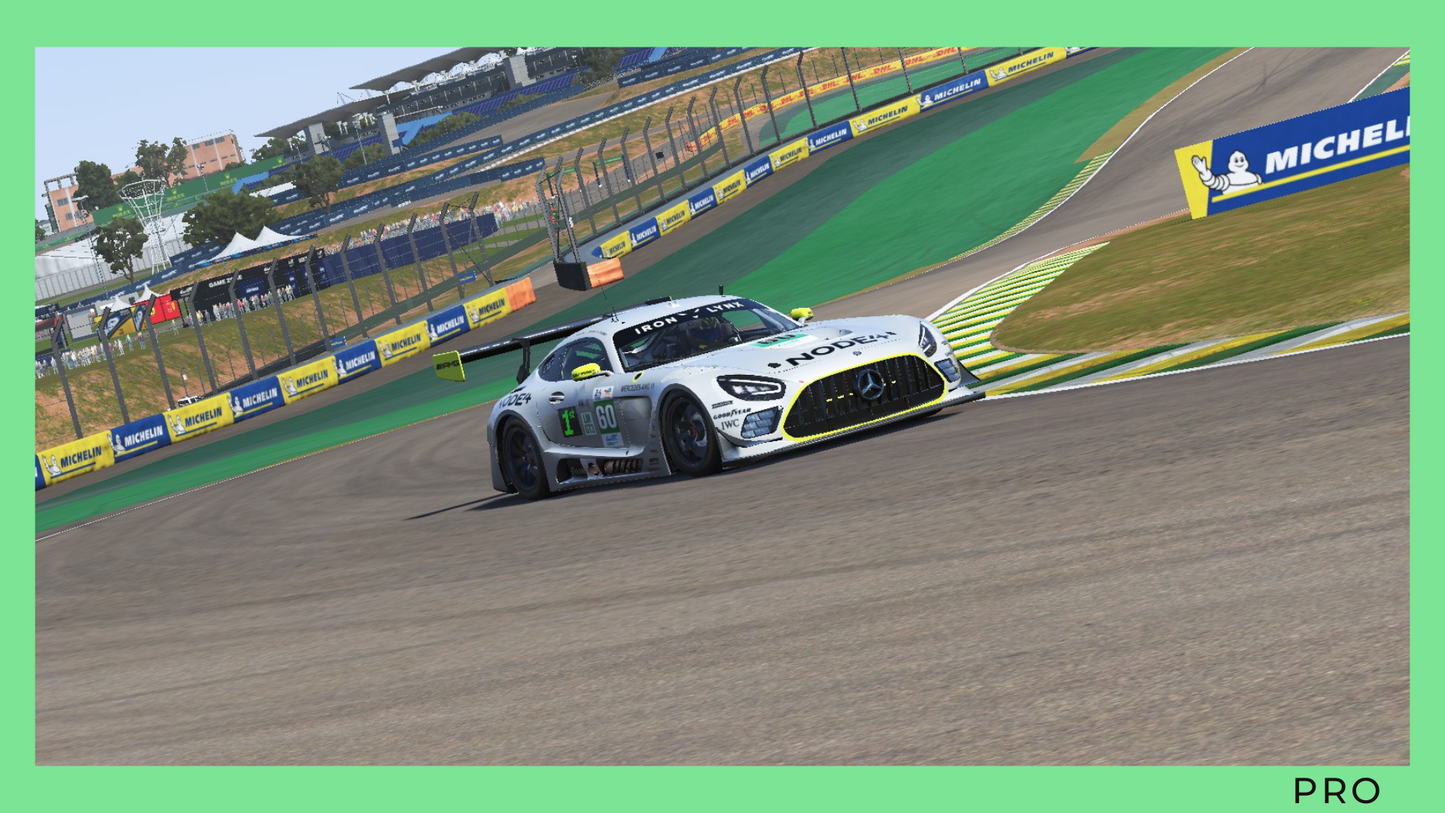 Le Mans último | Mercedes GT3 | Brazil | Pro