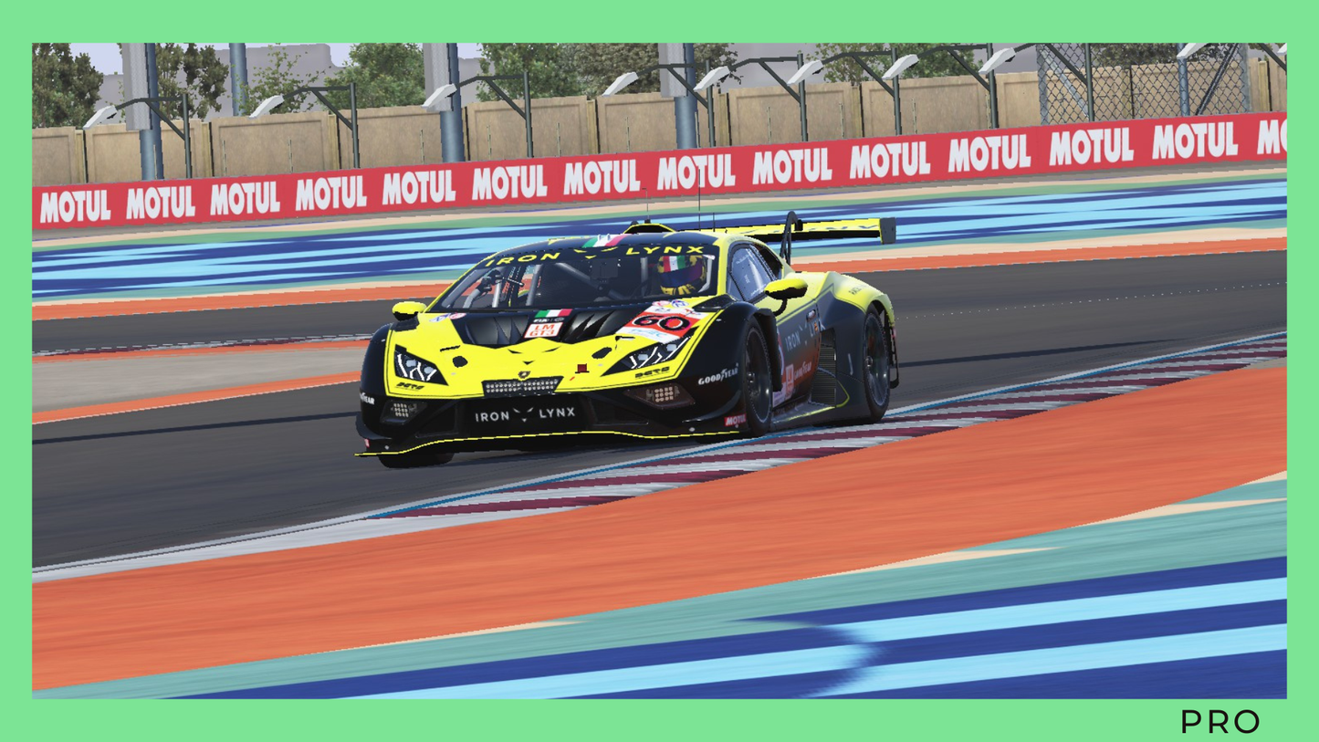 Le Mans Ultimate | Lamborghini GT3 | Qatar | Pro